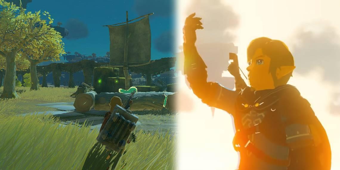 Zelda: Tears of the Kingdom: Cómo hacer balsas y barcos para cruzar el agua
